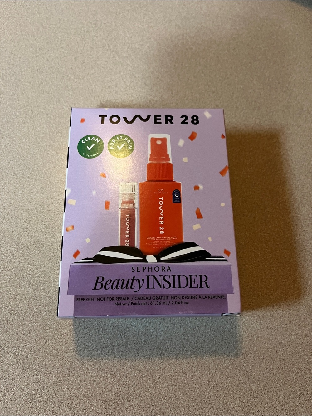 NIB Tower 28 Gift Set